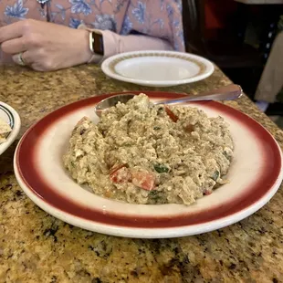 Baba Ghanoush with pita. I could eat buckets of this!!!