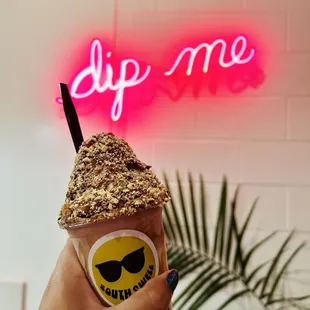 dipped soft serve