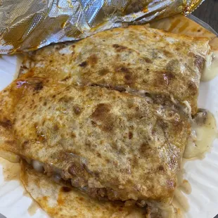 Chorizo quesadilla