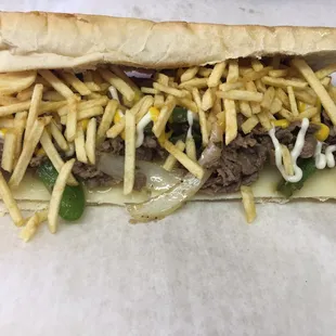 Philly cheese steak