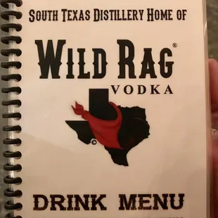 Drink Menu...