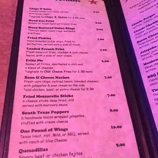 Bar food and burgers.  I did not order, just drank.