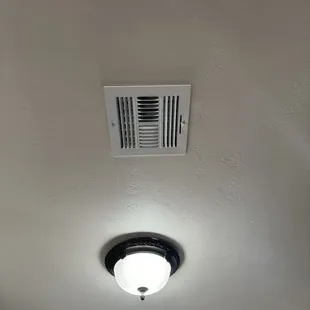 New vent in dining room