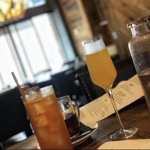 Cocktails and half price wine bottle Wednesday&apos;s