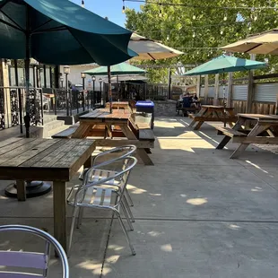 Wonderful enclosed, expansive outdoor patio. Great for kids.