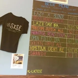 What's fresh &amp; on tap