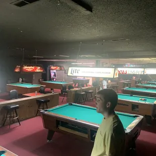 Pool tables