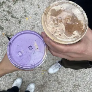 the GOAT and the one with cold foam lavender