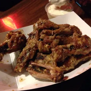 Parmesan garlic wings