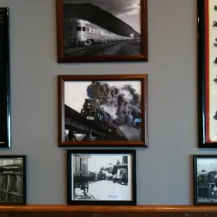 Great train photography. Even a shot of the Burlington Depot from 1947.