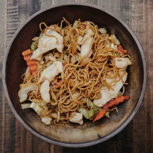chicken yakisoba