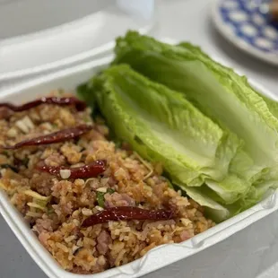 Nam khao tod also has peanuts as a topping - 3/17/2024