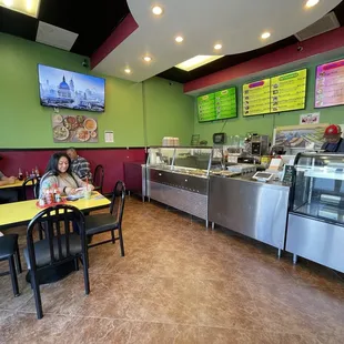 Interior dining area