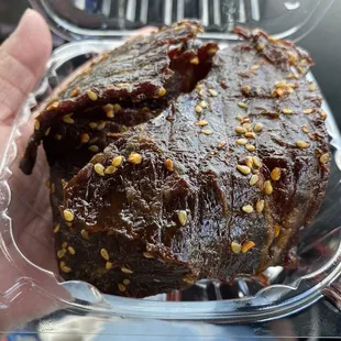 Sinsavan aka thinly sliced beef jerky