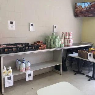 Pick up essentials locally