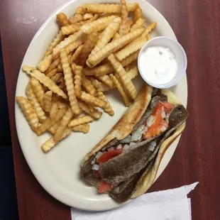 Gyro sandwich