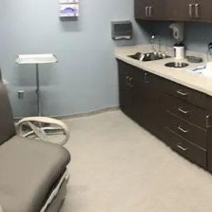 Patient treatment room.