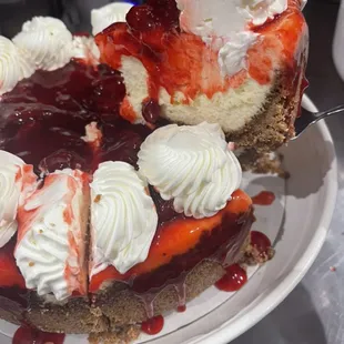 Strawberry cheesecake