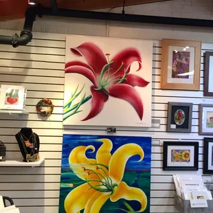 Wonderful paintings and mosaics