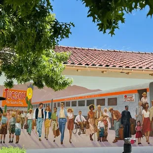 Another part of the mural