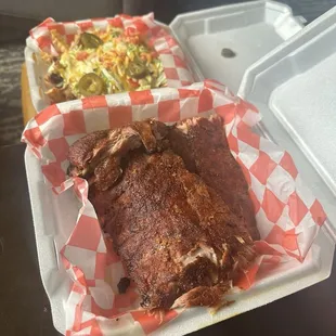 food, ribs, bbq ribs