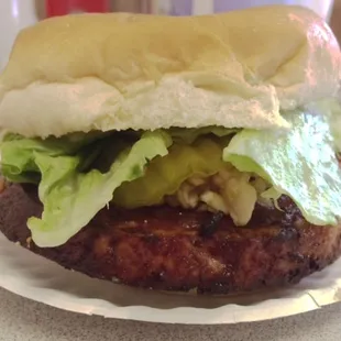 Fried Bologna Sandwich