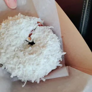 Coconut doughnut