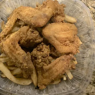 Fried Chicken Wing Dinner