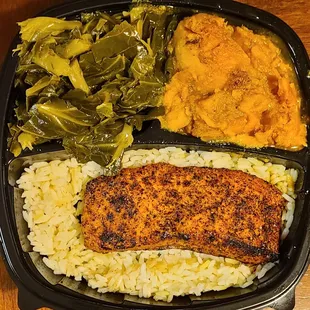 3&apos;18&apos;2022 Blackened Salmon Platter