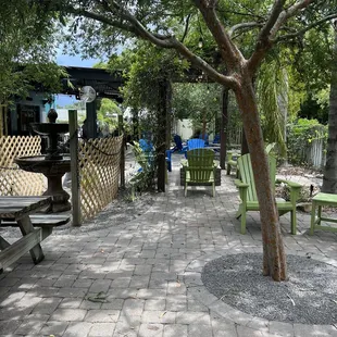 Back patio