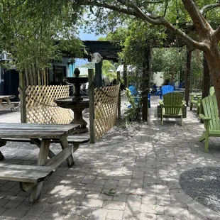 Back patio