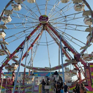 I love the ferris wheel.  And the Carousel