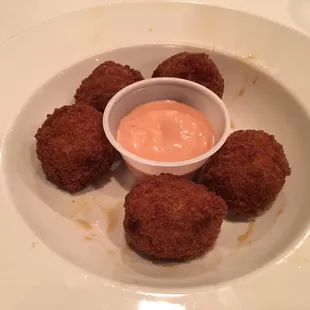 Crawfish Kicker - Stuffed with bread crumb, onion &amp; bell pepper stuffing.  Served with our special sauce