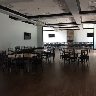 First side of the reception area