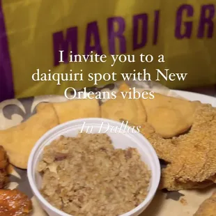 chicken wings and fried chicken
