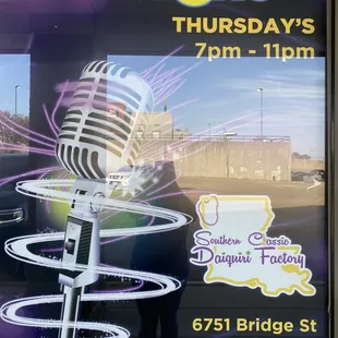 Sing your heart out on Thursday Karaoke night!