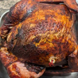 Southern Classic Turkey smoked to perfection and deep fried