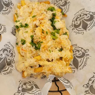 Cajun crab fries