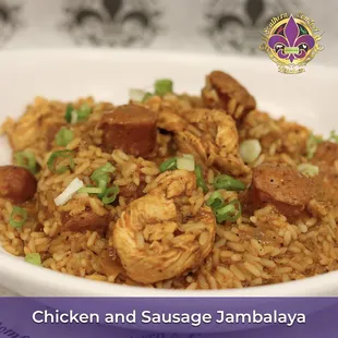 Chicken and Sausage Jambalaya!