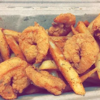 Fried Shrimp & Cajun Fries