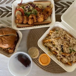 Who Dat Shrimp Po Boy