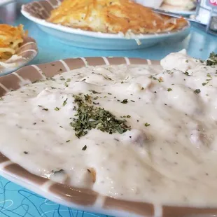 Biscuits and gravy