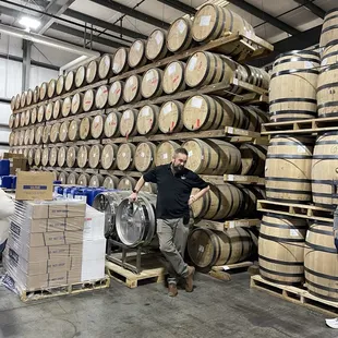 Warehouse (sorry no one is allowed to visit the rickhouse)