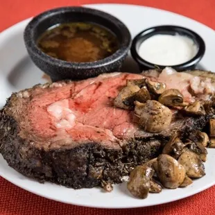 Prime Rib slow cooked in house