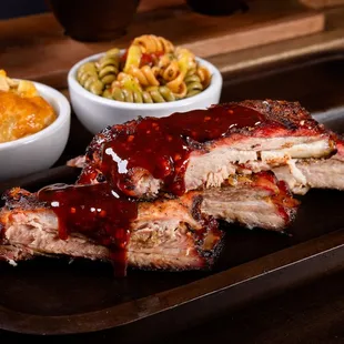 ribs, bbq ribs, food