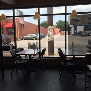 Seating by the window