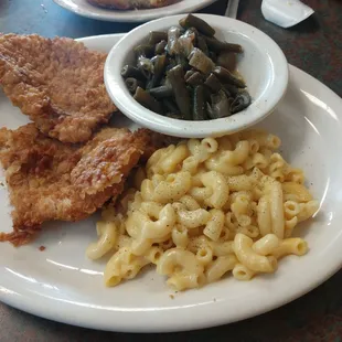a plate of food on a table