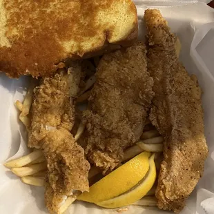 Fried catfish