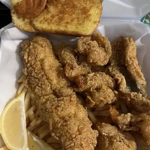 Combo #2 - 2 Fish, 5 Shrimp