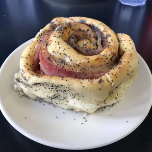 Savory (colossal) cinnamon roll!